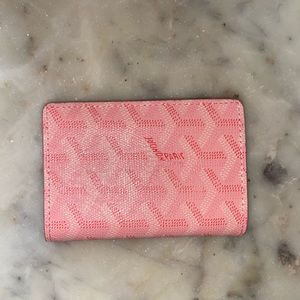 COPY - Pink Goyard Wallet